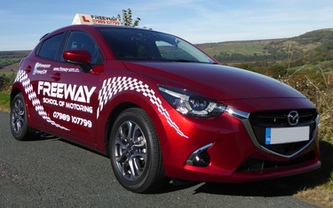 Tuition car used by Freeway School of Motoring