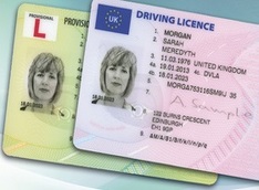 UK provisional and full driving licences